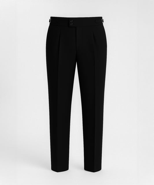 Italian Single-Pleated Adjustable Trousers