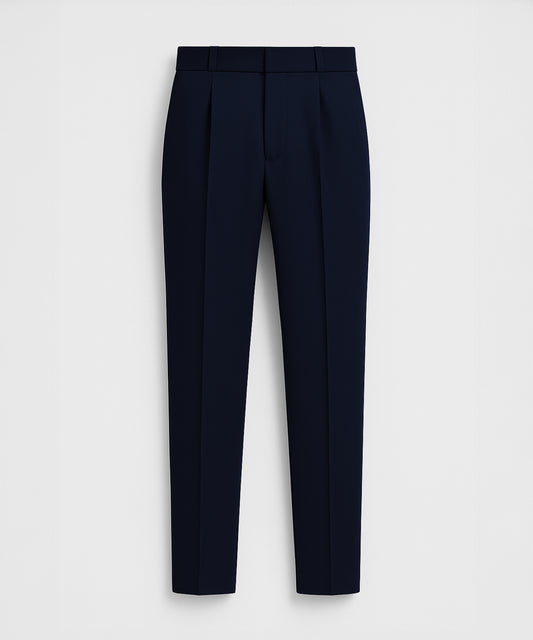 Single-Pleated Crease-Resistant Trousers