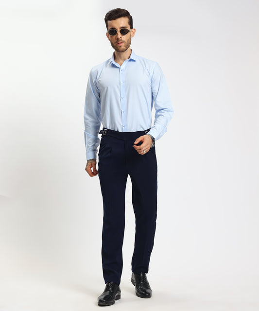 Double-Pleated Gurkha Trousers