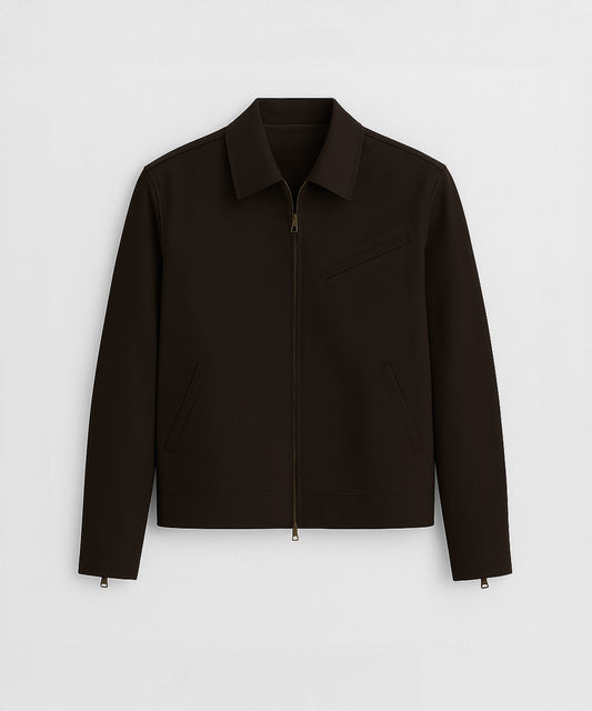Essential Double-Sided Zip Jacket