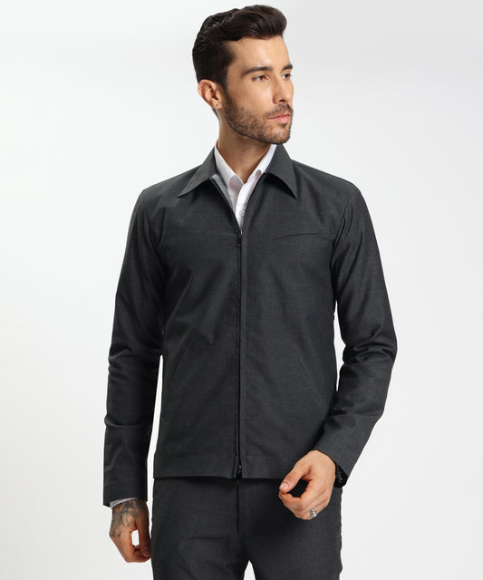 Signature Double-Sided Zip Jacket