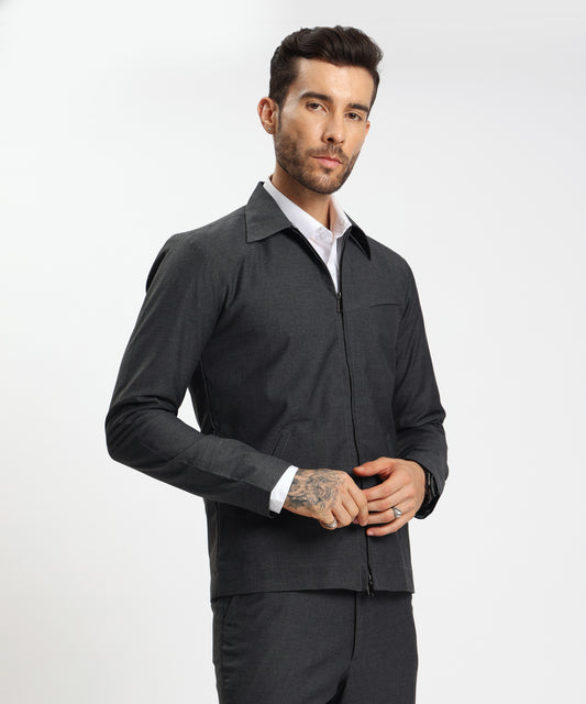 Signature Double-Sided Zip Jacket