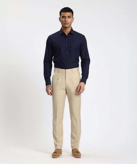 Classic Single-Pleated All-Day Trousers