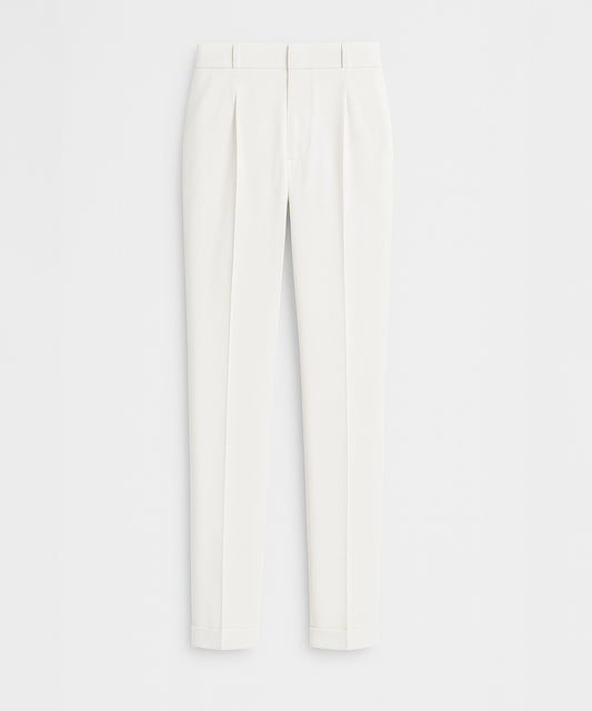 Classic Single-Pleated All-Day Trousers