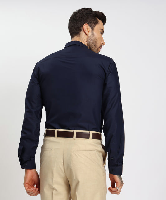 Dev 1 Classic Tailored Shirt blue
