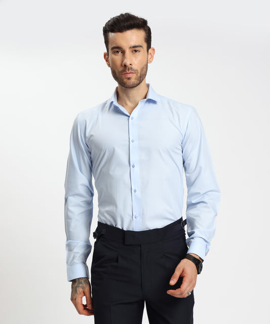 Navy Houndstooth Tailored Fit Havana Suit Fit