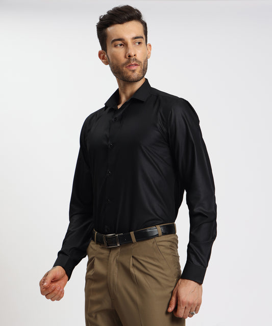 Dev 1 Classic Tailored Shirt black