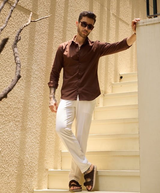 Everyday Linen Blend Button-Down Shirt (Shirt Only)